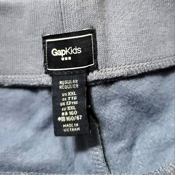 GapKids Regular Sparkly Logo Pull-On Joggers Size XXL - Picture 6 of 10
